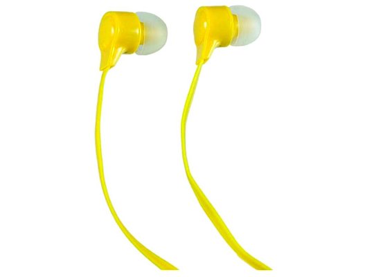 Наушники вкладыши PERFEO PF-BAS BASE (ЖЕЛТЫЕ)